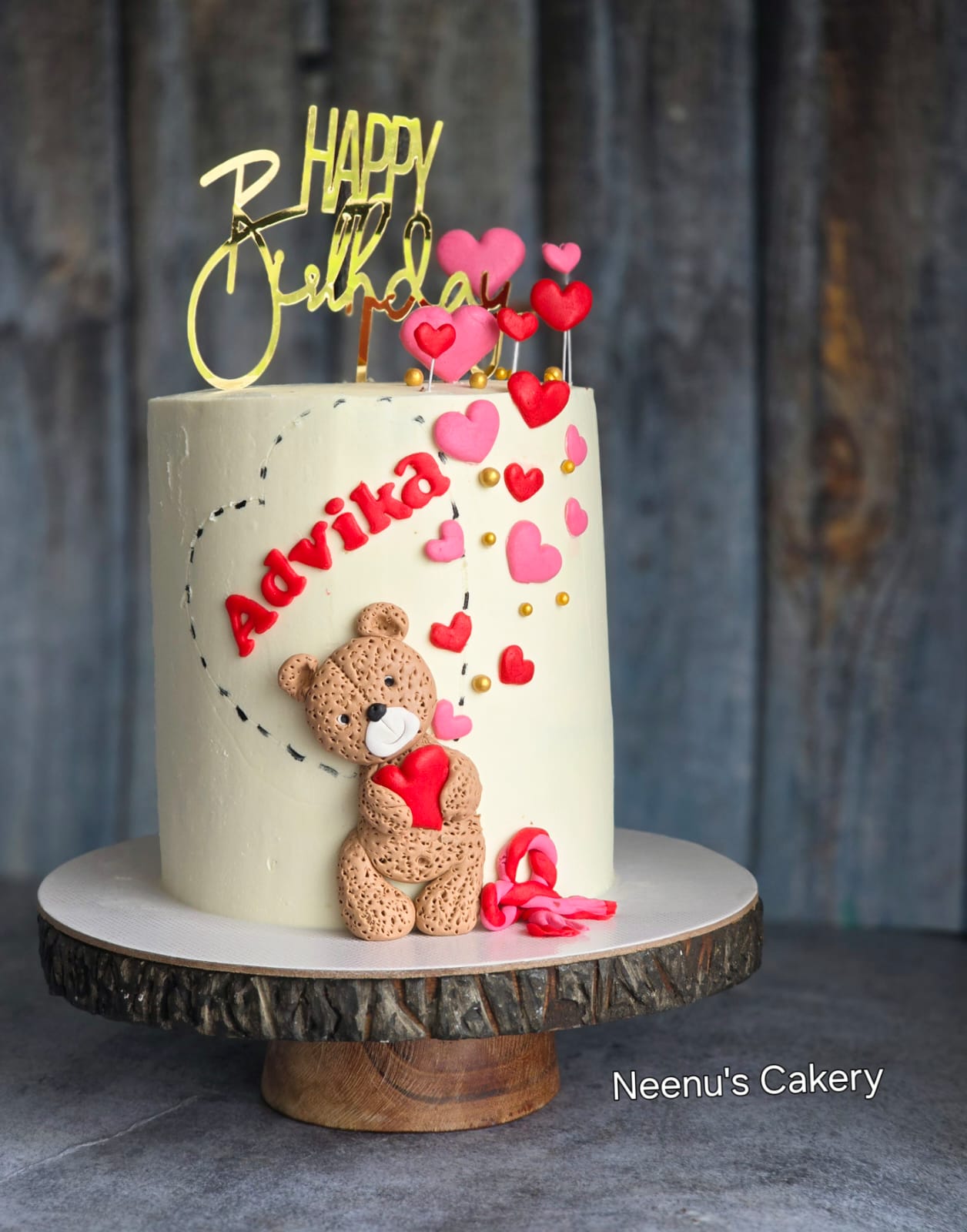 Teddy hearts