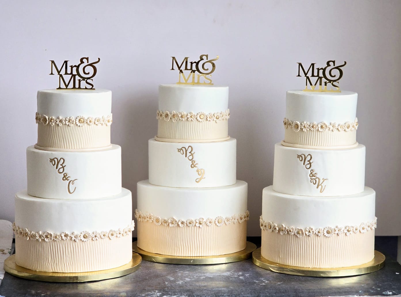 Triple wedding