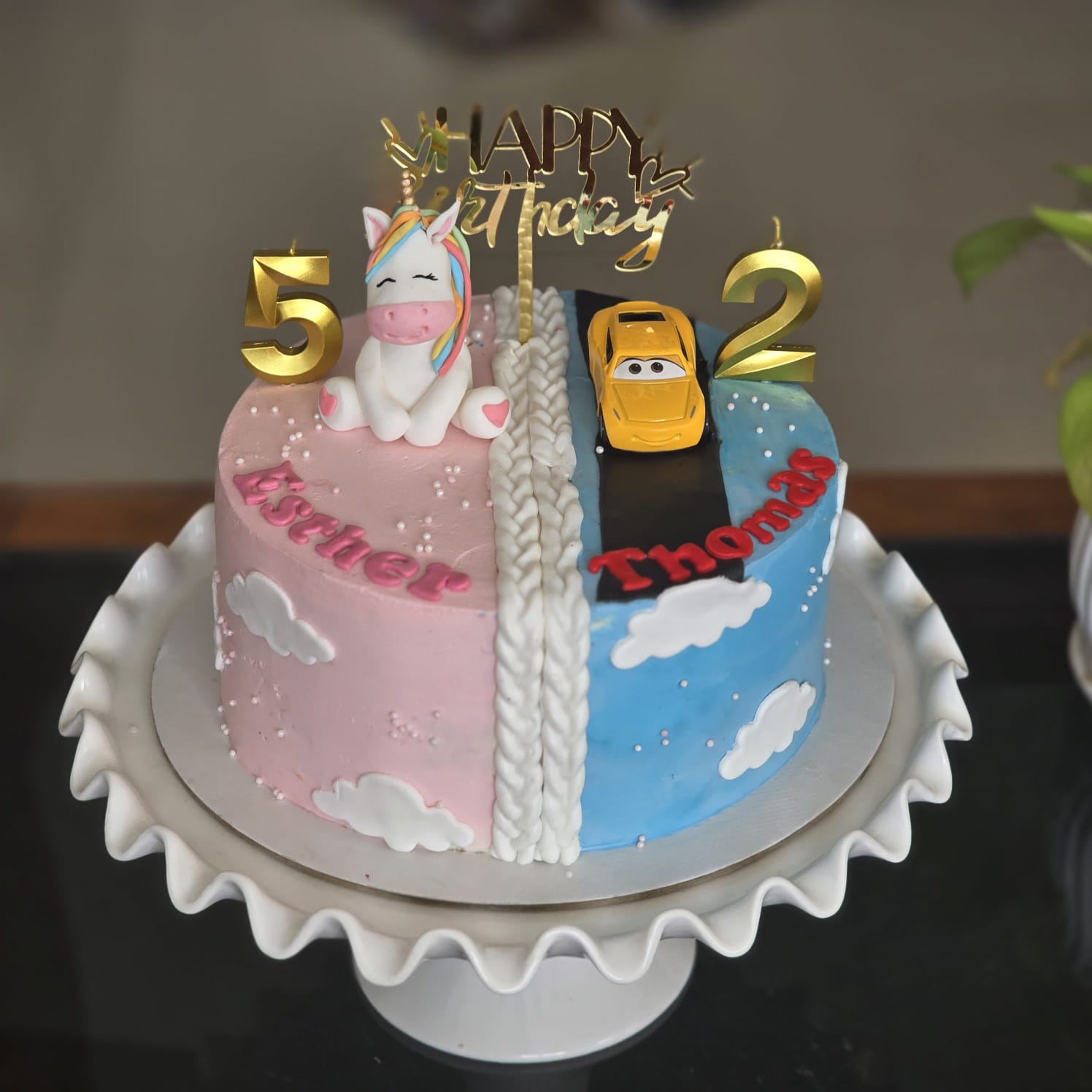 Dual Themed Cake
