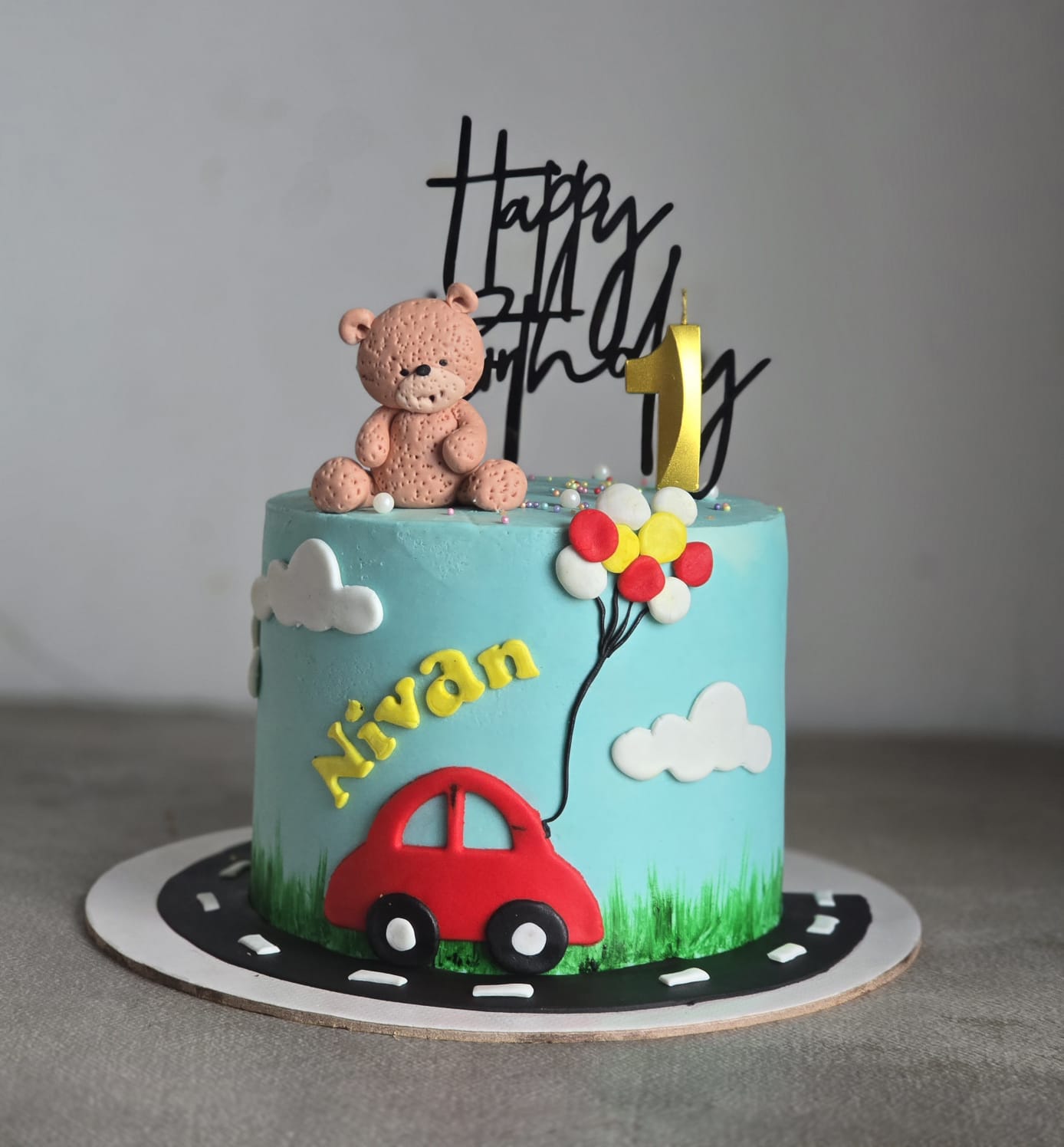 Teddy, Car, Balloons…