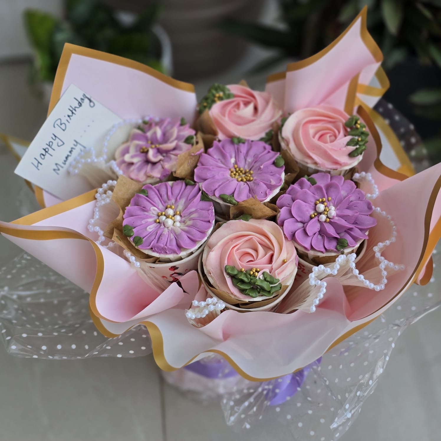 Cupcake bouquet